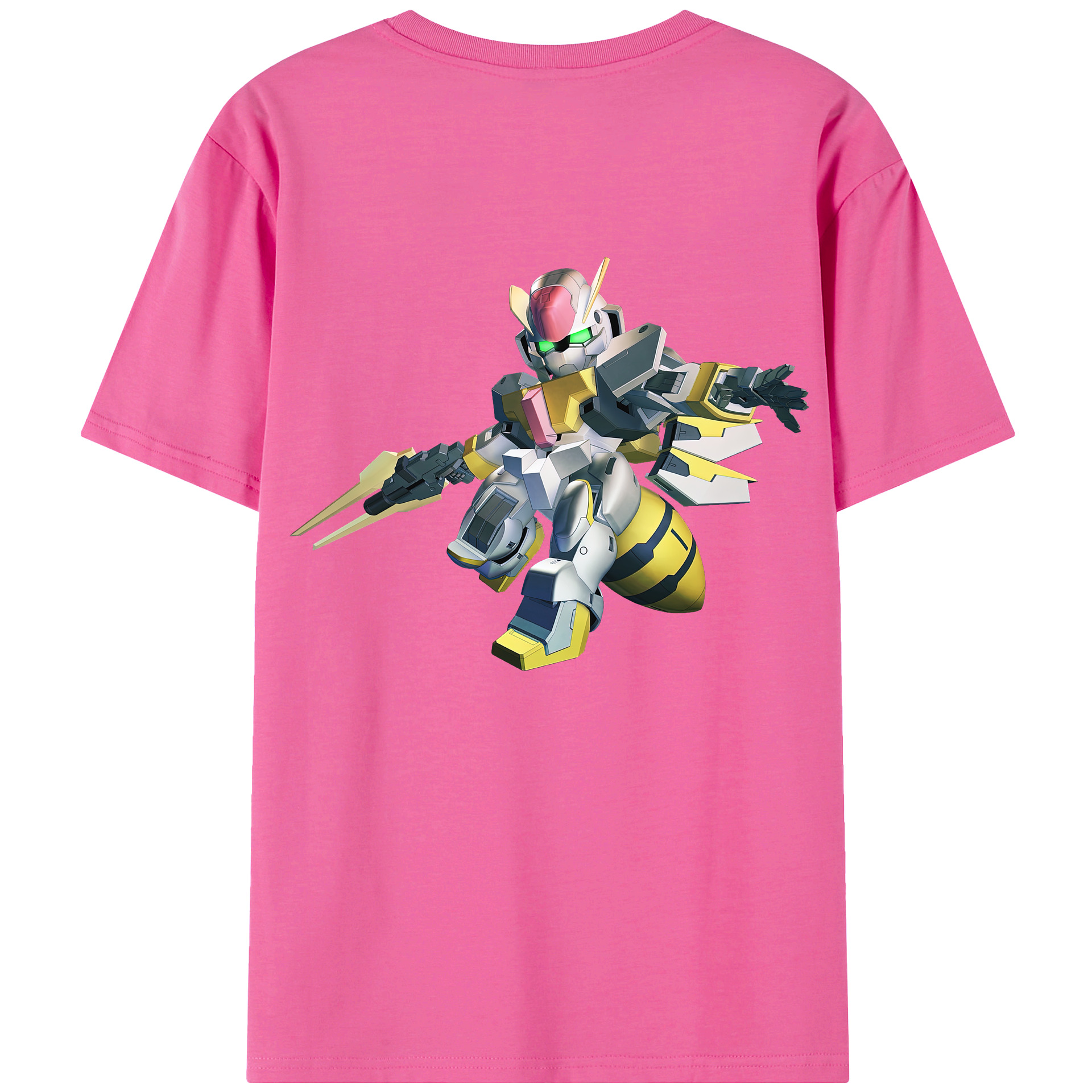 （画像用） 機動戦士ガンダム Mobile Suit Gundam レディース半袖Tシャツ(バックプリント)